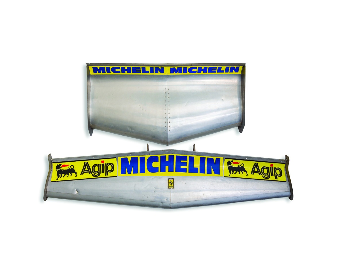 Gilles Villeneuve and Jody Scheckter Ferrari 312 T4 Wings 1979 offered in RM Sotheby’s Formula 1 Memorabilia online auction